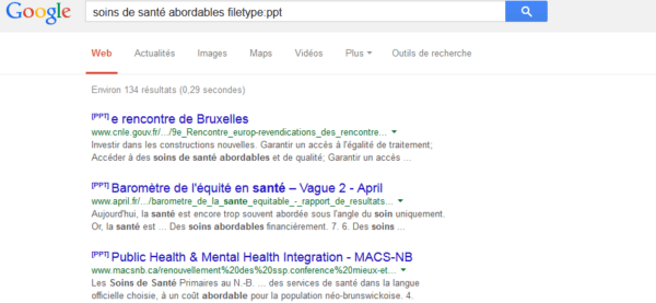 Filetype Google