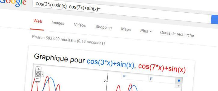 Calculatrice Google