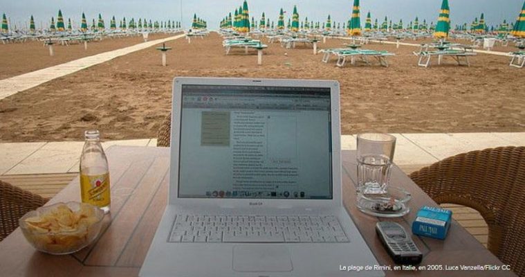 blogger en vacances